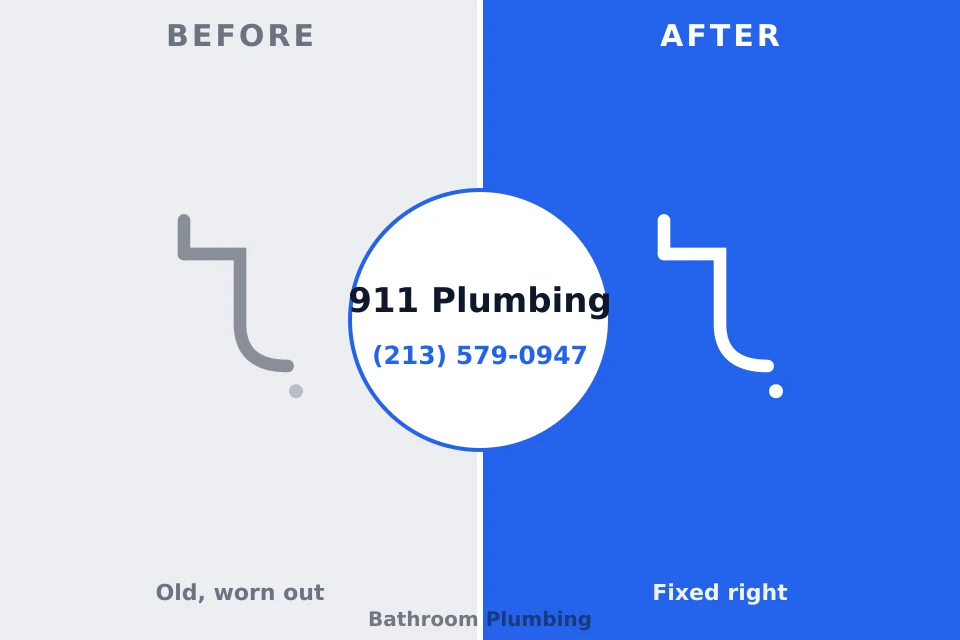 Before and after: plumbing company West Columbia, SC